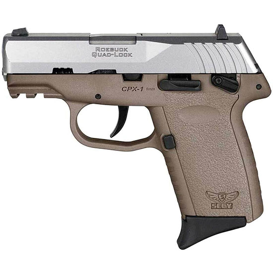 SCCY CPX-1 9MM FDE SS 10RD - Pistols